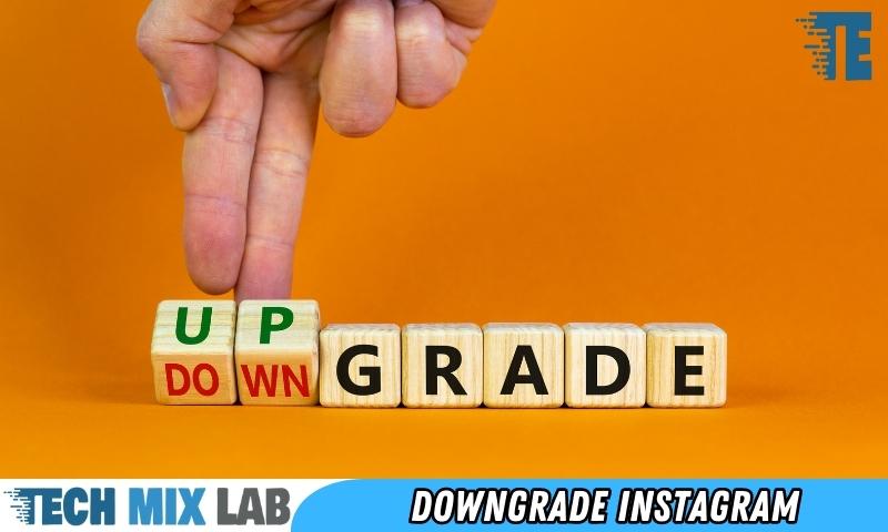 Downgrade Instagram