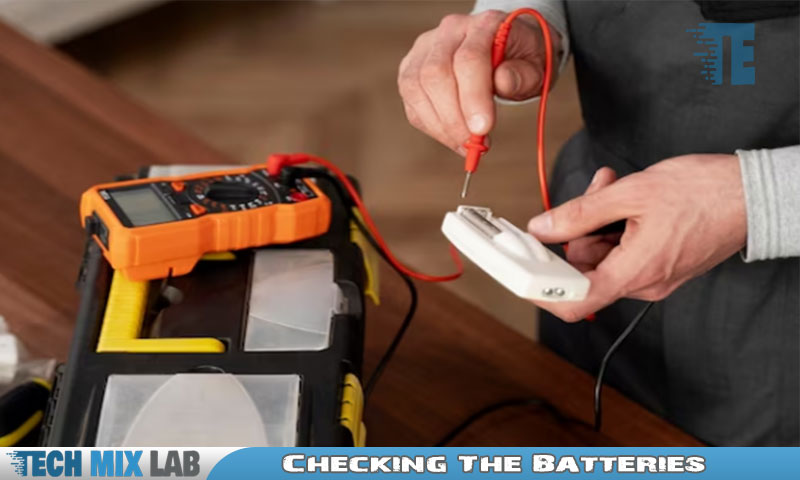 Checking The Batteries