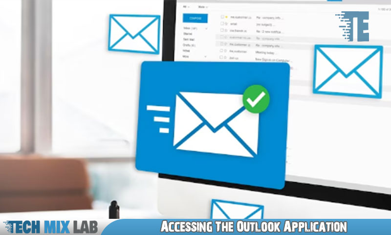 Accessing The Outlook Application