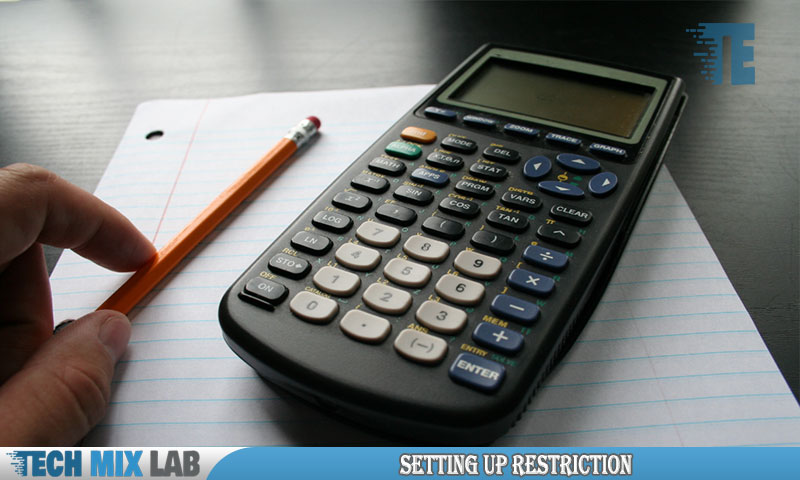 Setting Up Restriction